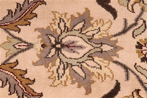 Jaipur Beige Hand Knotted 100 X 142 Area Rug 301-30892 Image 6