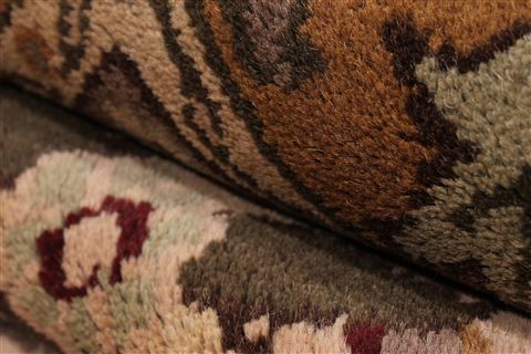 Jaipur Beige Hand Knotted 100 X 142 Area Rug 301-30892 Image 8