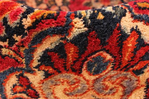 Sarouk Beige Hand Knotted 106 X 170 Area Rug 256-30895 Image 8