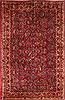 Sarouk Beige Hand Knotted 106 X 170 Area Rug 256-30895 Thumb 0