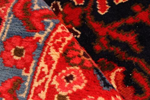 Hamedan Red Hand Knotted 108 X 1310  Area Rug 256-30896 Image 5