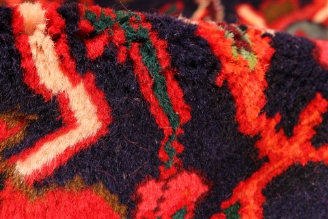 Hamedan Red Hand Knotted 108 X 1310  Area Rug 256-30896 Image 2