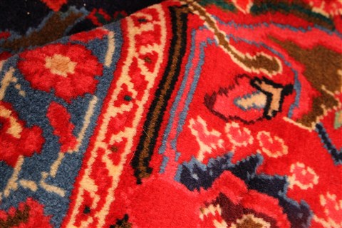 Hamedan Red Hand Knotted 108 X 1310  Area Rug 256-30896 Image 4