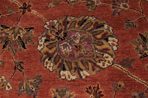Jaipur Red Hand Knotted 101 X 143 Area Rug 301-30897 Image 5