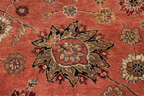 Jaipur Red Hand Knotted 101 X 143 Area Rug 301-30897 Image 7