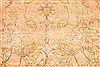 Pishavar Beige Hand Knotted 129 X 159 Area Rug 256-30898 Thumb 3