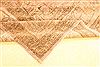 Pishavar Beige Hand Knotted 129 X 159 Area Rug 256-30898 Thumb 2