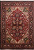 Heriz Red Hand Knotted 101 X 144  Area Rug 301-30899 Thumb 0
