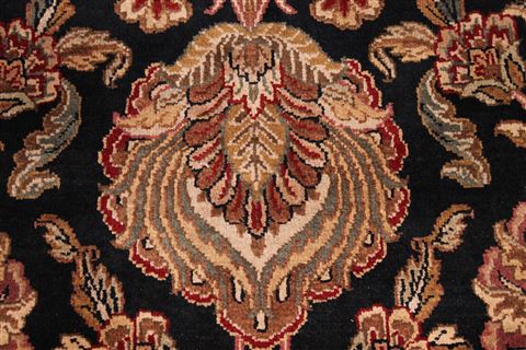 Jaipur Black Hand Knotted 100 X 141 Area Rug 301-30903 Image 2