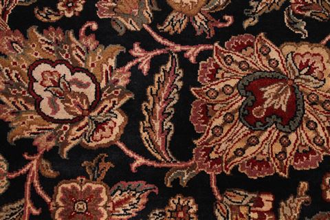 Jaipur Black Hand Knotted 100 X 141 Area Rug 301-30903 Image 6