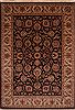 Jaipur Black Hand Knotted 100 X 141 Area Rug 301-30903 Thumb 0
