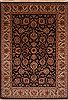 Jaipur Black Hand Knotted 100 X 141  Area Rug 301-30903 Thumb 0