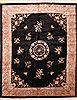 Asian Inspired Beige Hand Knotted 120 X 150 Area Rug 256-30905 Thumb 0