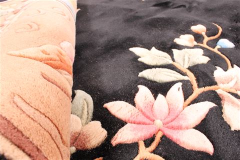 Asian Inspired Beige Hand Knotted 100 X 160 Area Rug 256-30912 Image 11