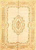 Aubusson Green Hand Knotted 910 X 137 Area Rug 256-30913 Thumb 0
