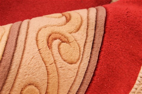 Aubusson Red Hand Knotted 100 X 159 Area Rug 256-30914 Image 10