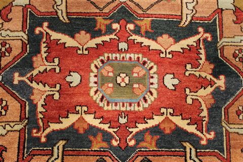 Serapi Beige Hand Knotted 911 X 1310 Area Rug 301-30916 Image 3