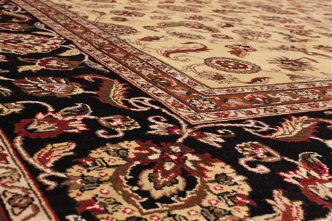 Jaipur Yellow Hand Knotted 100 X 140 Area Rug 301-30917 Image 2