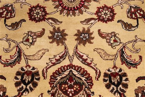 Jaipur Yellow Hand Knotted 100 X 140 Area Rug 301-30917 Image 5