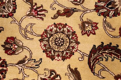 Jaipur Yellow Hand Knotted 100 X 140 Area Rug 301-30917 Image 7