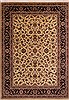 Jaipur Yellow Hand Knotted 100 X 140 Area Rug 301-30917 Thumb 0