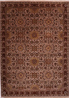 Jaipur Purple Hand Knotted 10'0" X 14'0"  Area Rug 301-30918