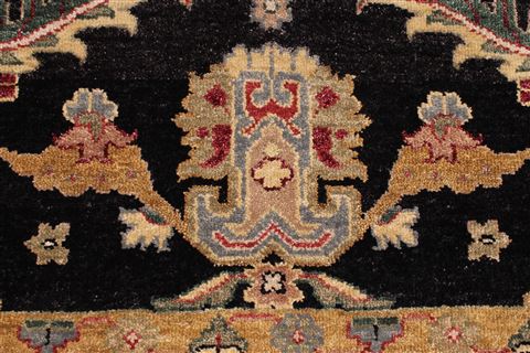 Jaipur Black Hand Knotted 96 X 136 Area Rug 301-30919 Image 5