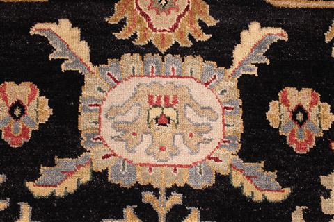 Jaipur Black Hand Knotted 96 X 136 Area Rug 301-30919 Image 7