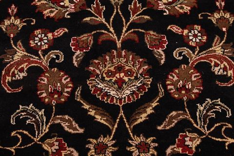 Jaipur Black Hand Knotted 100 X 140 Area Rug 301-30920 Image 7