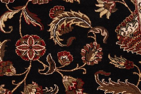 Jaipur Black Hand Knotted 100 X 140 Area Rug 301-30920 Image 8