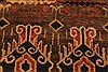 Hamedan Black Hand Knotted 910 X 139  Area Rug 301-30922 Thumb 14