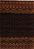 Hamedan Black Hand Knotted 910 X 139  Area Rug 301-30922 Thumb 0