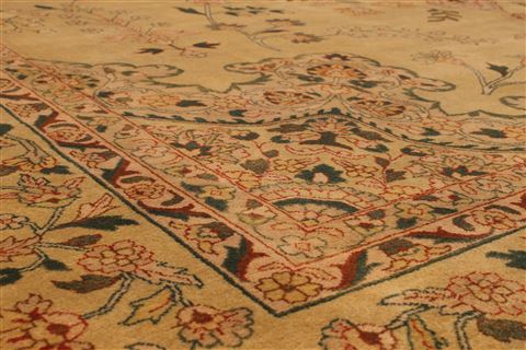 Jaipur Yellow Hand Knotted 100 X 1310 Area Rug 301-30923 Image 2