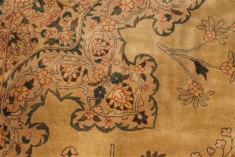 Jaipur Yellow Hand Knotted 100 X 1310 Area Rug 301-30923 Image 4
