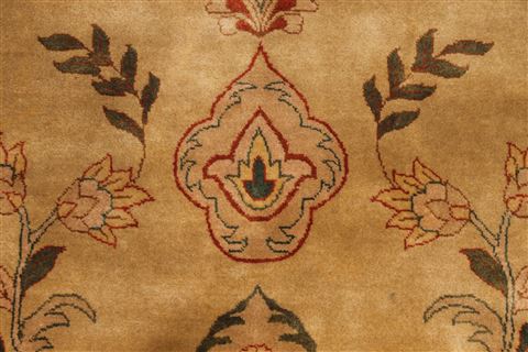 Jaipur Yellow Hand Knotted 100 X 1310 Area Rug 301-30923 Image 5