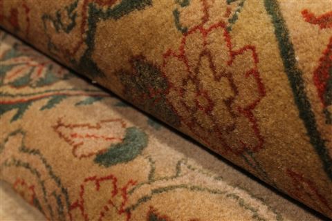 Jaipur Yellow Hand Knotted 100 X 1310 Area Rug 301-30923 Image 8