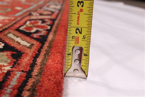 Serapi Red Hand Knotted 99 X 137 Area Rug 301-30924 Image 6