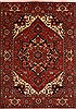 Serapi Red Hand Knotted 99 X 137  Area Rug 301-30924 Thumb 0
