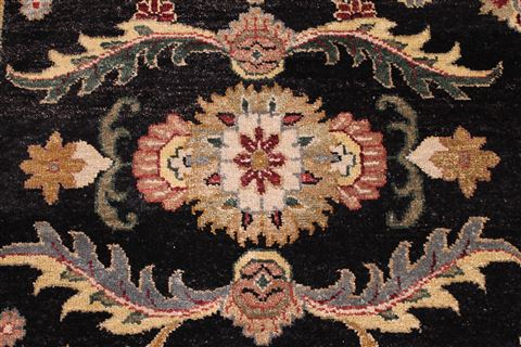Jaipur Black Hand Knotted 96 X 136 Area Rug 301-30927 Image 10
