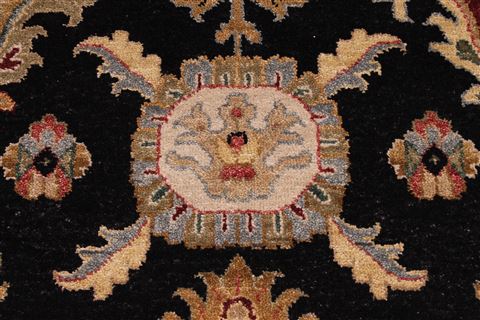 Jaipur Black Hand Knotted 96 X 136 Area Rug 301-30927 Image 7