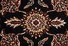 Jaipur Black Hand Knotted 100 X 142  Area Rug 301-30930 Thumb 3