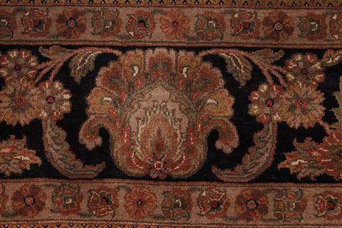 Jaipur Black Hand Knotted 101 X 141 Area Rug 301-30932 Image 10