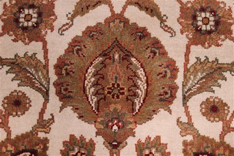 Jaipur White Hand Knotted 101 X 138 Area Rug 301-30933 Image 8
