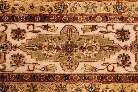 Jaipur White Hand Knotted 99 X 138 Area Rug 301-30940 Image 11