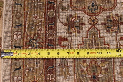 Jaipur White Hand Knotted 99 X 138 Area Rug 301-30940 Image 5