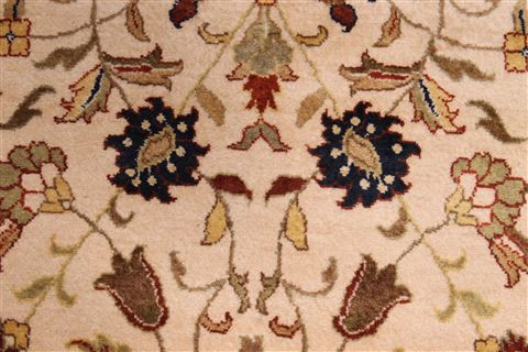 Jaipur White Hand Knotted 99 X 138 Area Rug 301-30940 Image 8