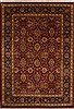Jaipur Red Hand Knotted 100 X 143  Area Rug 301-30943 Thumb 0