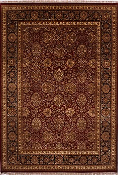 Jaipur Red Hand Knotted 10'0" X 14'3"  Area Rug 301-30943