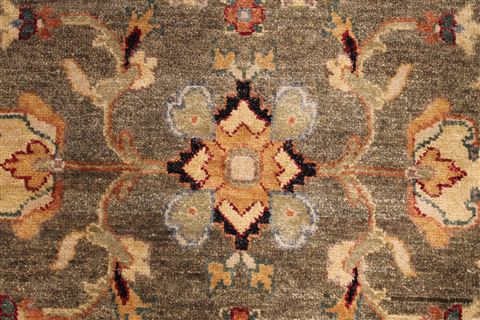 Jaipur Green Hand Knotted 96 X 136 Area Rug 301-30944 Image 3