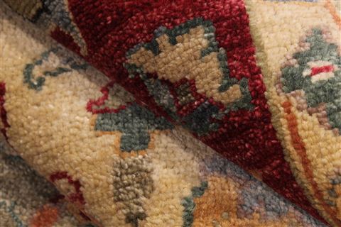 Jaipur Green Hand Knotted 96 X 136 Area Rug 301-30944 Image 4